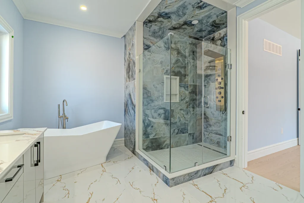 Michaud custom home in Mississauga by GrandBuild Homes